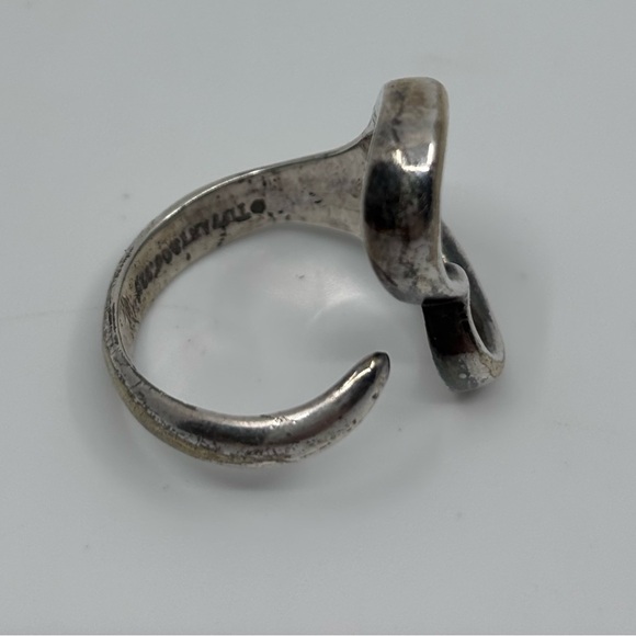 Tiffany & Co. open heart sterling ring - Picture 2 of 3